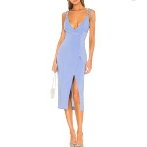 Camila coelho baby blue midi dress. Worn once